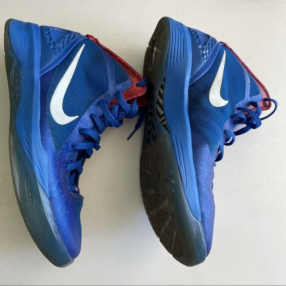 Nike Zoom Hyperdunk Blue 487427-400 EUC very Rare - Picture 4 of 9